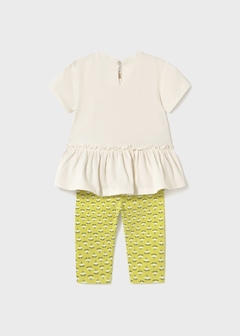 Conjunto legging y playera holán bebé - comprar en línea