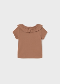 Camiseta cuello volante bebé - comprar en línea