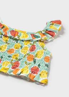 Conjunto 3 piezas estampado con diadema bebé - keka moda infantil