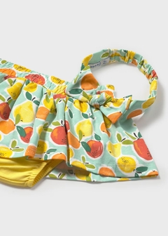 Conjunto 3 piezas estampado con diadema bebé - tienda en línea