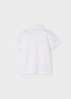 Polo estampado geométrico niño - tienda en línea