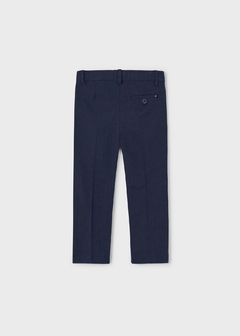 Pantalón vestir con lino niño - comprar en línea