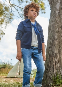 Pantalón de mezclilla ajustado básico niño - comprar en línea