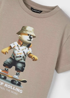 Playera animal patineta niño - keka moda infantil