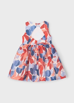 Vestido estampado flores niña - comprar en línea
