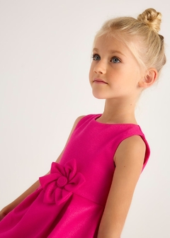 Vestido estructura satinado niña - comprar en línea