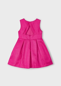 Vestido estructura satinado niña - tienda en línea