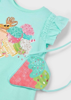 Vestido con bolso helado niña en internet