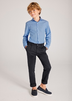 Camisa manga larga microestampados chico - comprar en línea