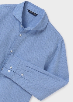 Camisa manga larga microestampados chico - tienda en línea