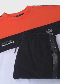 Conjunto bermudas y camiseta bandas chico en internet