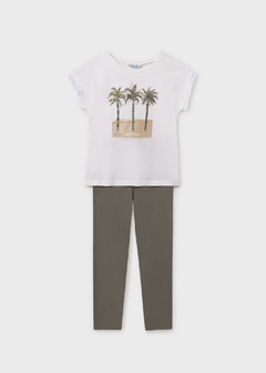 Conjunto legging y playera chica