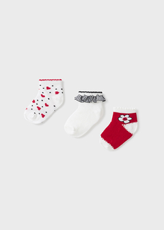 Pack 3 calcetines con algodón orgánico para bebé