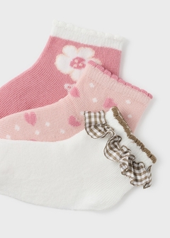 Pack 3 calcetines con algodón orgánico para bebé - comprar en línea