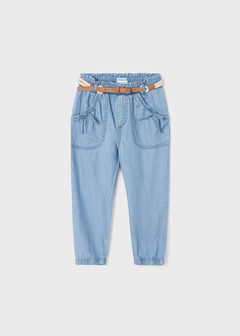 Pantalón largo fluido de TENCEL™ Lyocell para niña - comprar en línea
