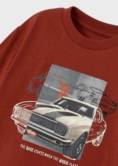 camiseta m/l coches