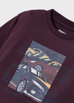 camiseta m/l coches
