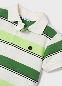 Polo de manga corta con estampado en algodón para niño - tienda en línea