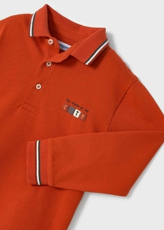 Polo manga larga para niño