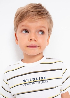 Set 2 playeras manga corta de algodón sostenible para niño - comprar en línea