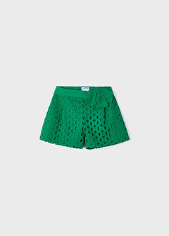 Short perforado para niña - comprar en línea