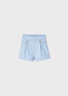 Short satinado de algodón para niña - comprar en línea