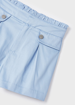 Short satinado de algodón para niña en internet
