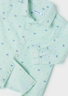 Camisa m/l estampada
