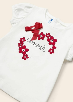 Conjunto 2 piezas con short satinado de algodon para bebe en internet