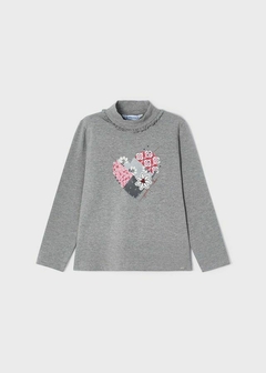 Semicisne corazon gris