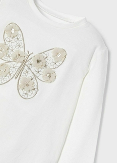 blusa encaje mariposa - comprar en línea