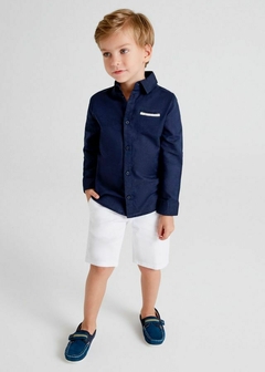 Camisa m/l lino tailoring