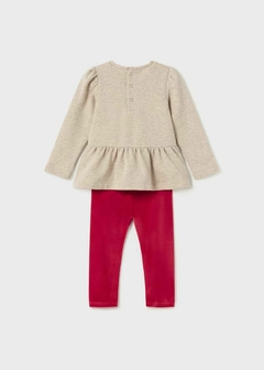 Conjunto 2 piezas legging terciopelo bebé - comprar en línea