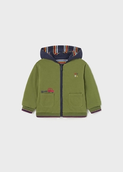 Sudadera reversible cremallera bebé