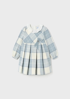 Vestido estampado cuadros bebé - comprar en línea
