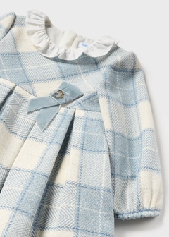 Vestido estampado cuadros bebé - keka moda infantil