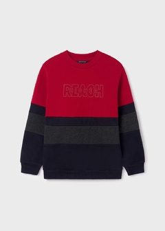 Sudadera bloques color chico