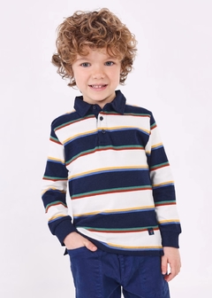 Polo rayas Better Cotton niño