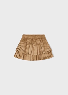 Falda plisada antelina niña - keka moda infantil