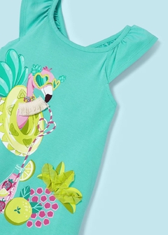 Vestido estampado Better Cotton niña - tienda en línea