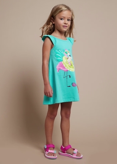 Vestido estampado Better Cotton niña