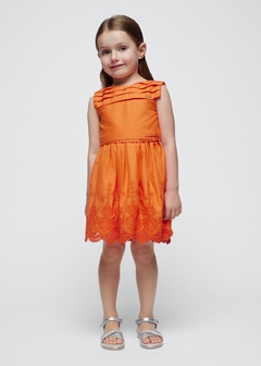 Vestido bordado Better Cotton niña