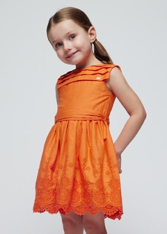 Vestido bordado Better Cotton niña