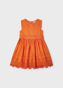 Vestido bordado Better Cotton niña - comprar en línea