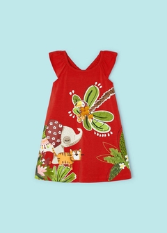 Vestido estampado Better Cotton niña - comprar en línea
