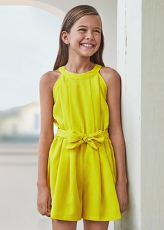 Mono halter crepe chica