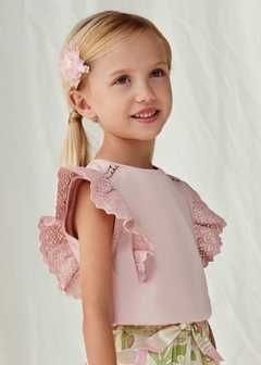 Playera croché Better Cotton niña