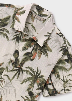 Camisa relajada estampada Better Cotton chico - keka moda infantil