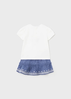 Conjunto 2 piezas bordado lino bebe - comprar en línea