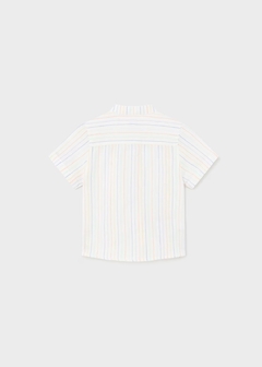 Camisa cuello mao lino bebé - comprar en línea